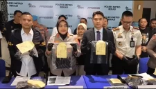 Kapolres Metro Bekasi Kombes Pol Sumarni dalam konferensi pers di Bekasi, Selasa (2/6/2026) (ist)