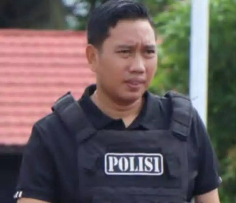 Aipda Yudhie, Kanit di Satresnarkoba Polres Katingan gugur saat penggerebekan bandar narkoba di Katingan Tengah. (ist)