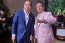 Hotman Paris Hutapea dan anaknya Frank Alexander Hutapea (Ist)