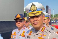Brigjen Pol KOmarudin saat masih menjabat  Dirlantas Polda Metro Jaya dan masih berpangkat Kombes Pol 