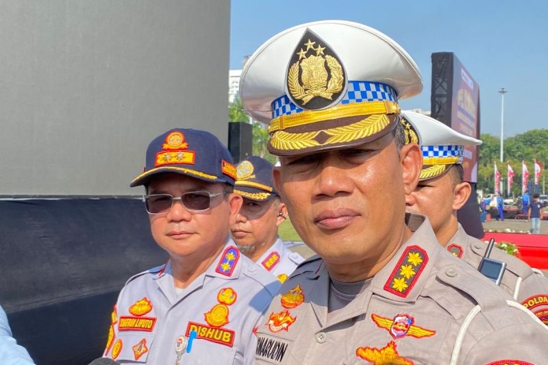 Brigjen Pol KOmarudin saat masih menjabat  Dirlantas Polda Metro Jaya dan masih berpangkat Kombes Pol 
