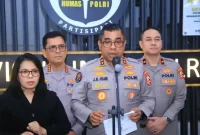 Kepala Divisi Humas Polri, Irjen Pol Jhonny Edison Isir, di Mabes Polri, Jumat (7/8).