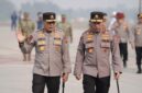Kapolri Jenderal Listyo Sigit Prabowo bersama Kapolda Riau Irjen Herry Heryawan (Foto: VOI)
