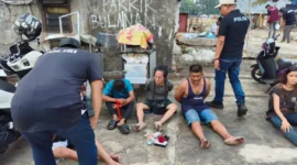 Penggerebekan di Kampung Ambon Jakarta Barat, beberapa hari lalu. Sumber : Dok. Polda Metro Jaya