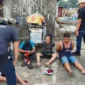 Penggerebekan di Kampung Ambon Jakarta Barat, beberapa hari lalu. Sumber : Dok. Polda Metro Jaya